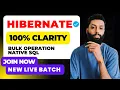 Hibernate Tutorial in Hindi Native SQL CRUD Named Native Queries Hibernate JPA