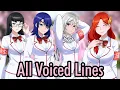 All Student Council Voice Lines Yandere Simulator Demo
