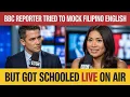 BBC Reporter Tried to Mock Filipino English — But Got Schooled Live on Air