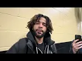 UNC Basketball RJ Davis Post-Wake Forest Interview