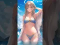 Lagu hot anime girl with bikini 👙#foryoupage