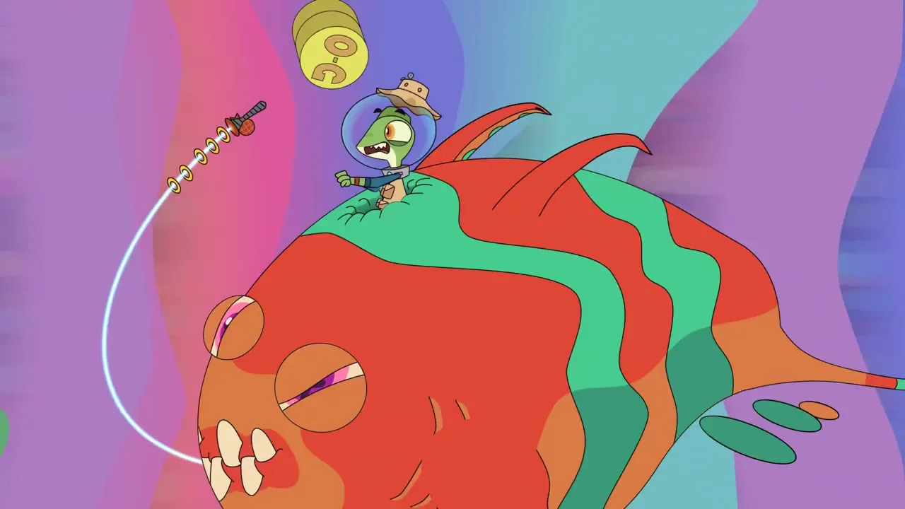 Warpfish Tries to throw off Cosmozard