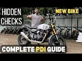Download Lagu Detailed Pre Delivery Inspection for New Bike | Triumph Speed 400