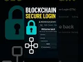 Next-Gen Secure Login Blockchain CTk GUI PBKDF2 Proof-of-Work Dark UI