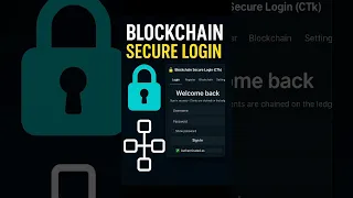Next-Gen Secure Login Blockchain CTk GUI PBKDF2 Proof-of-Work Dark UI
