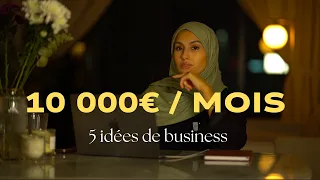 5 idées business à lancer en 2025 + crée ton site internet en 5 minutes ( de 0 à 10k/mois )