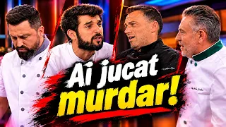 În bucătărie, CHEFII chiar sunt LA CUȚITE. Cele mai aprinse conflicte între jurați 💣😱