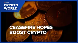 Bitcoin ether trim recent losses as investors hope for end to Iran war CNBC Crypto World