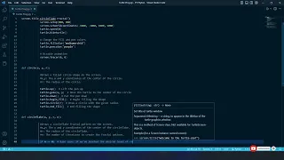 Python Turtle Graphics Tutorial Creating a Circle Snowflake with Recursion and Random Colors