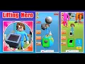 Lifting Hero Game Unity Source Code Admob Ads