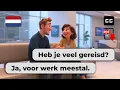 Learn Dutch with Real Conversations – 🗣️ Talking About Work \u0026 Life (A2-B1)