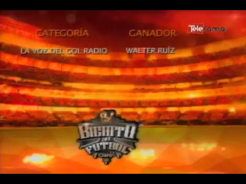 Gala de premiación Bichito del Fútbol 2015