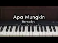 Download Lagu Apa Mungkin - Bernadya | Piano Karaoke by Andre Panggabean