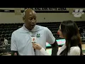 Upstate men s basketball coach Dave Dickerson after a 78-38 win over Converse 21