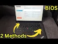 How To Enter BIOS On Lenovo ThinkPad All Models - 2 Methods