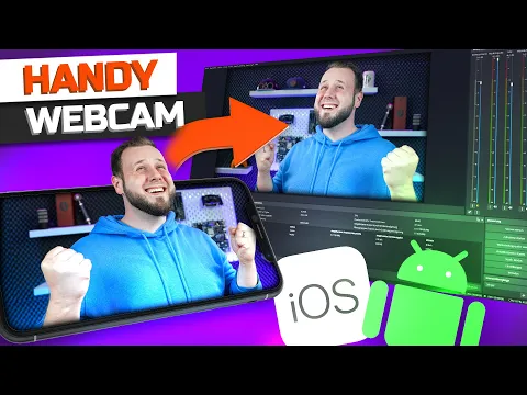 Download MP3 HANDY als WEBCAM am PC nutzen - OBS STUDIO - iOS und Android