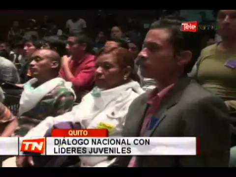 Diálogo nacional con líderes juveniles