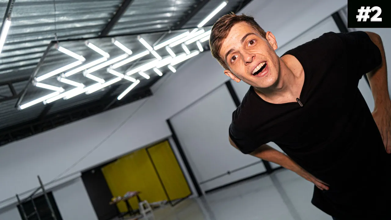 DEIXANDO O GALPÃO TECH BEM ILUMINADO