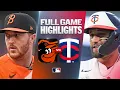 ORIOLES vs TWINS Full Game Highlights August 10 2026 MLB Season