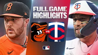 ORIOLES vs TWINS Full Game Highlights August 10 2026 MLB Season