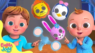 Can You Act Like These Animals? | Emma And Joey Animal Songs for Toddlers