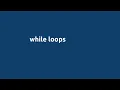 Python for Engineers Module 2 Part 6 While loops