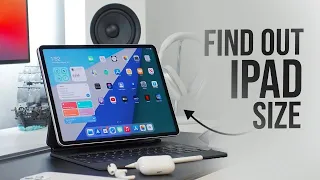 How to Find Out iPad Size tutorial