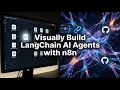 Stop hand-coding LangChain Build AI Agents visually with n8n connect your own data in 10 minutes