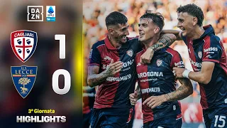 La decide MALDINI, PISACANE vince ancora: Cagliari-Lecce 1-0 | Serie A Enilive | DAZN Highlights