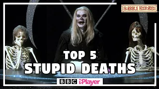 Download HALLOWEEN | TOP 5 STUPID DEATHS | HORRIBLE HISTORIES COMPILATION | CBBC MP3