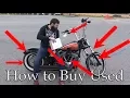 Tips on buying a Used motorcycle