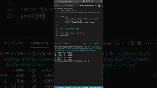 Remove duplicate records from dataset using python Data Cleaning