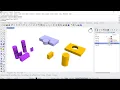Rhino 3d Boolean operations - understand how to subtract split union and intersect objects