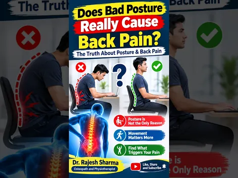 Does Bad Posture Really Cause Back Pain? | The Truth About Posture & Back Pain #shorts