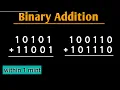 How to Add Binary Numbers Binary Addition in Urdu-Hindi