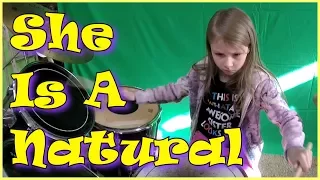 new drum set or is it first time drumming for mad nina name that song