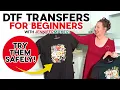 How to Get DTF Direct to Film Transfers For Custom Shirts