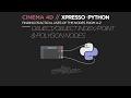 Cinema 4D Xpresso Python Training - Object Object Index Point Polygon Nodes
