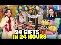 Lagu Surprising Hira with 24 gifts in 24 hours😱|Grand Welcome kia 😍|Mama Papa Emotional Hogye|Sistrology 