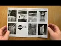Folding instructions for an A4 8 page photo zine