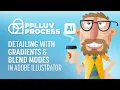 Detailing with Gradients Blend Modes
