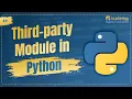 Install Use Third-Party Modules in Python pip Libraries Python Tutorial 2025