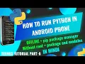 How to install python in android How to install python and pip in android phone Termux Part-6