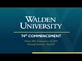 Winter 2026 Friday Morning Commencement Ceremony
