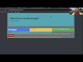 Bootstrap4 tutorial Colors the Jumbotron and Buttons