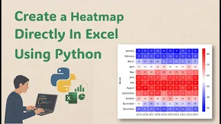How to create a Heatmap in Excel using Python