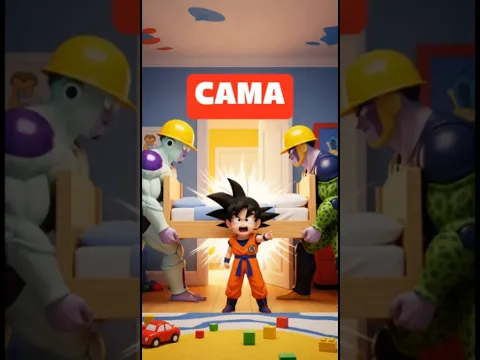 Freezer se lleva la cama de Goku #shortsfeed