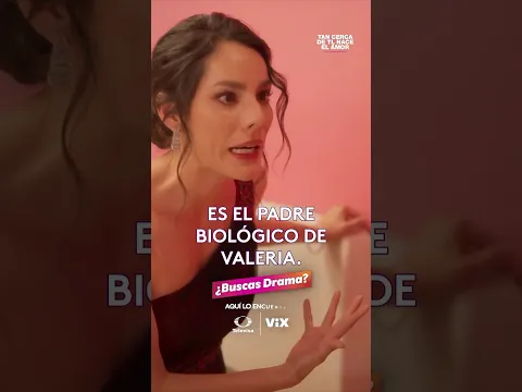 🫪 Verónica revela que Mario es el PADRE BIOLÓGICO de Valeria #TanCercaDeTiNaceElAmor #shorts