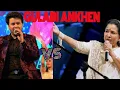 Lagu Javed Ali vs Asha Bhosle Live Parformance  ||Gulabi Ankhen || THE TRAIN ||