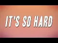 Big Pun - It's So Hard ft. Donell Jones (Lyrics)